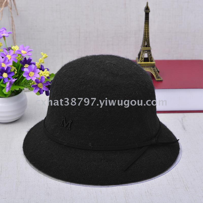Autumn winter new wool warm travel sun shade small basin cap. Autumn winter new wool warm travel sun shade small basin cap.