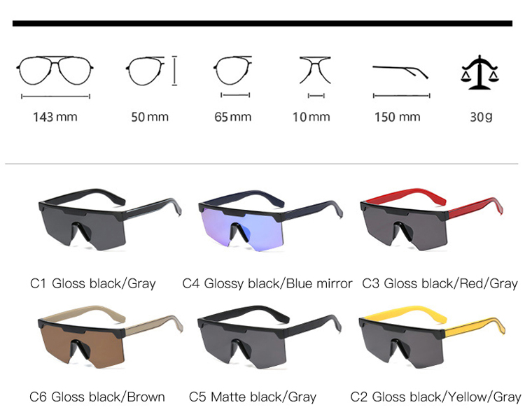 95216 New Design Factory Sunglasses Colorful Frame One Piece Lens PC Frame UV400 Sun Shade 95216 New Design Factory Sunglasses Colorful Frame One Piece Lens PC Frame UV400 Sun Shade