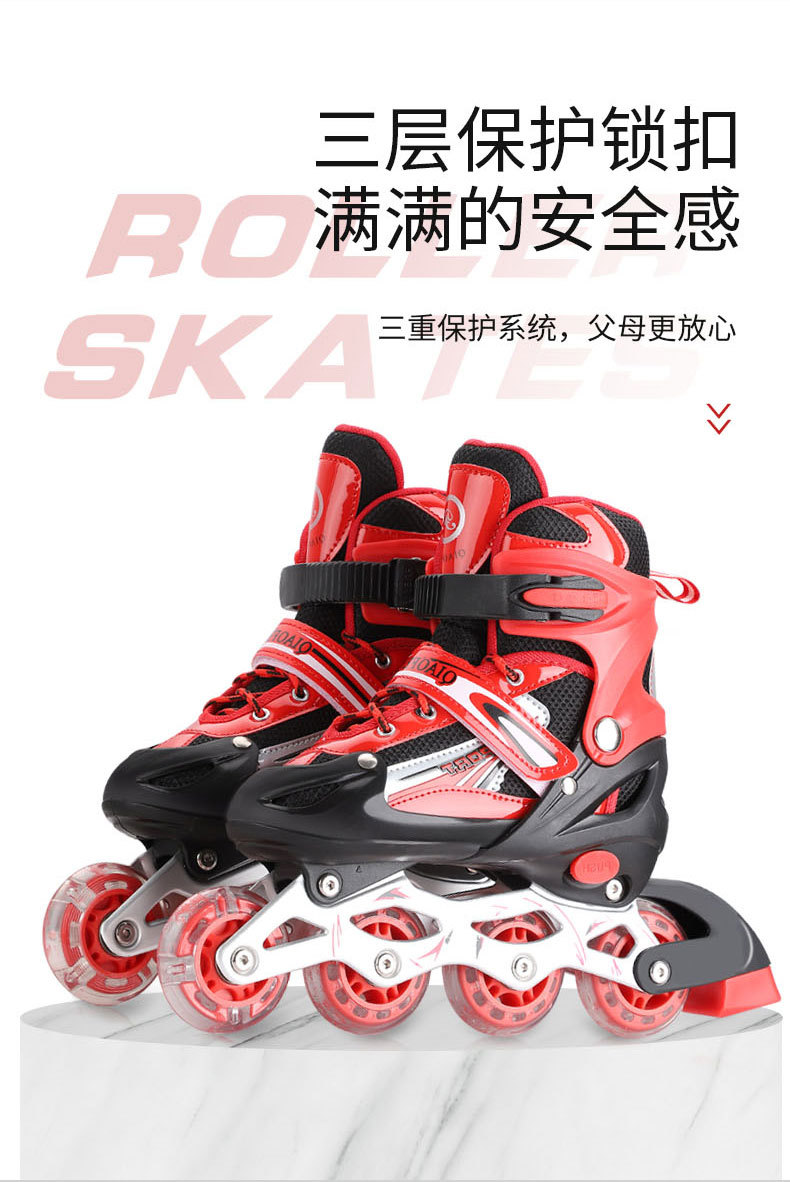 PVC Children's The Skating Shoes Universal Skates Adult Pulley Speed Skating Roller Skates Qfenc Sliding Heelys Wholesale