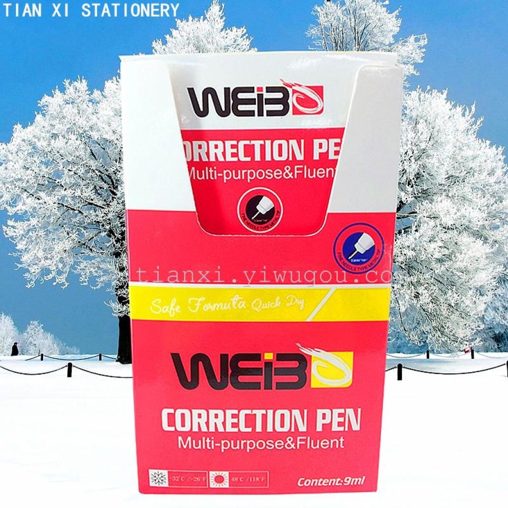 WB-7822 correction fluid   pen  stationery