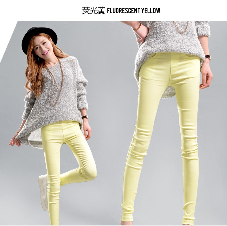 2021 Spring and Autumn New Large Size Black Skinny Pants High Waist Stretch Pencil Pants Tight-Fitting Outerwear Leggings Women's Trousers