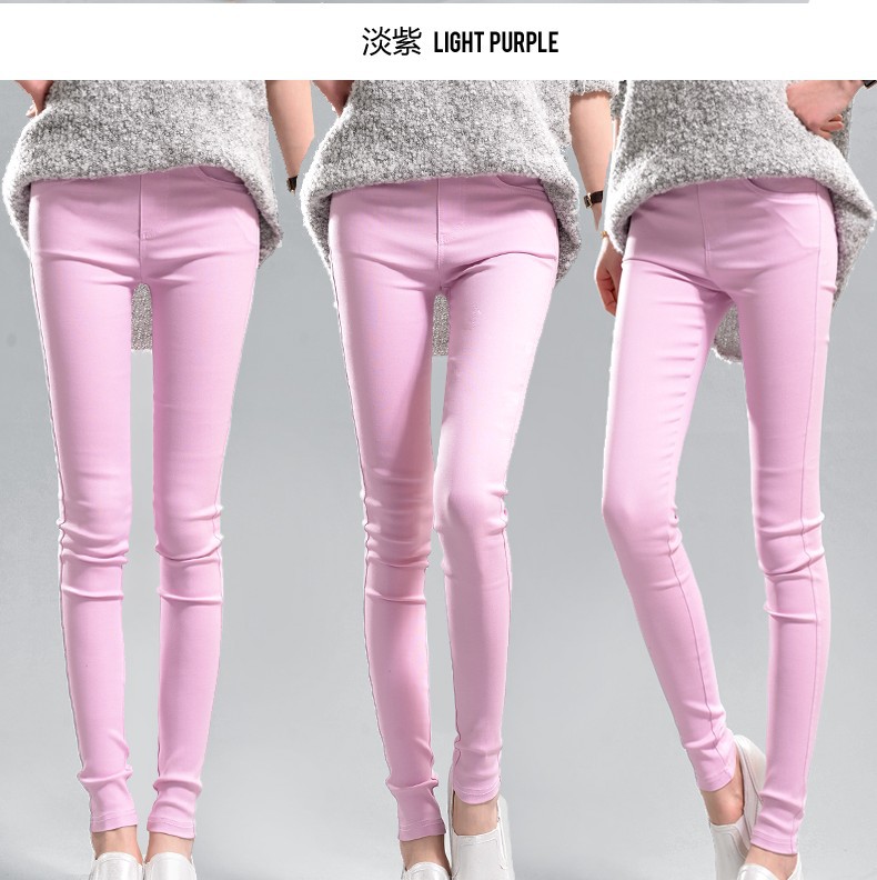 2021 Spring and Autumn New Large Size Black Skinny Pants High Waist Stretch Pencil Pants Tight-Fitting Outerwear Leggings Women's Trousers