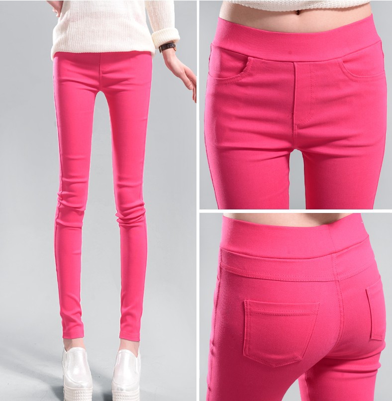 2021 Spring and Autumn New Large Size Black Skinny Pants High Waist Stretch Pencil Pants Tight-Fitting Outerwear Leggings Women's Trousers