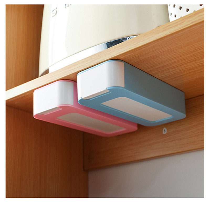 Paste Drawer-Type under-Desk Storage Box Desktop Storage Box Office Desk Hidden Stationery Sundries Plastic Pencil Storage Case