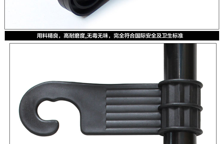 Foreign trade selling car hook multifunctional 360 degree rotating vehicle mounted rack