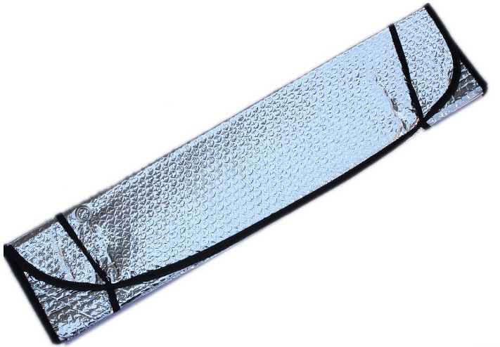 Sun shade silver double-sided thick bubble car sun shade Sun shade silver double-sided thick bubble car sun shade