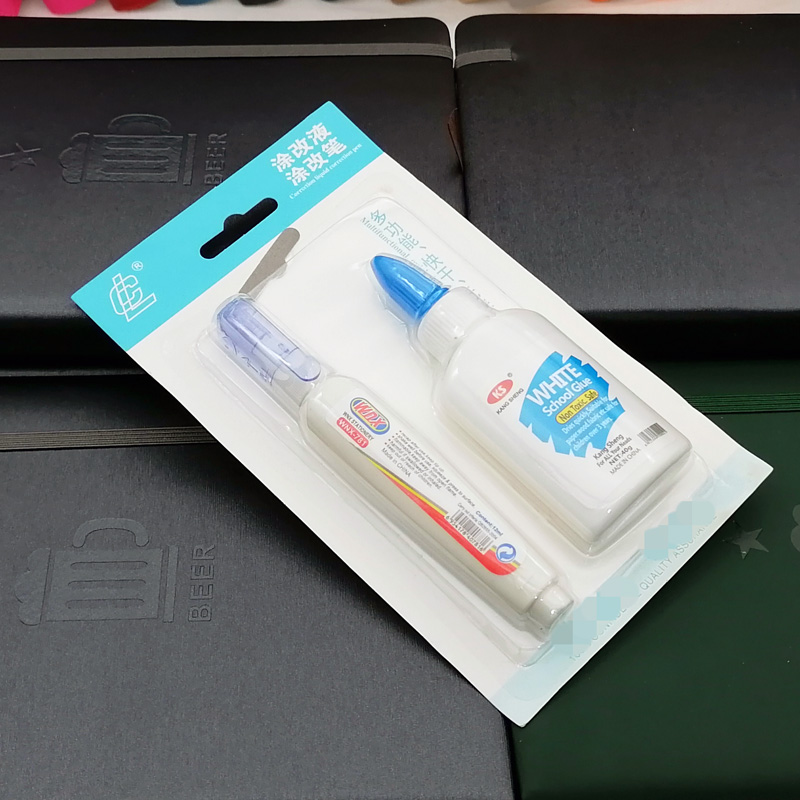 D1731 Correction Fluid + Correction Fluid Set Creative Office Student Office Supplies Yiwu Boutique Two Yuan