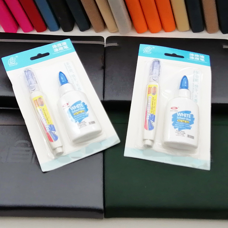 D1731 Correction Fluid + Correction Fluid Set Creative Office Student Office Supplies Yiwu Boutique Two Yuan