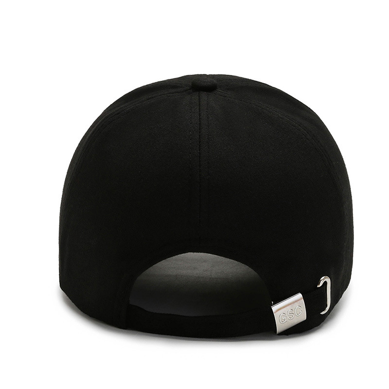 Baseball Cap Men&#039;s Summer Long Brim Canvas Sun Protection Sun Shade Hat Sandwich Winning the Bid Peaked Cap Casual Korean Style Hat