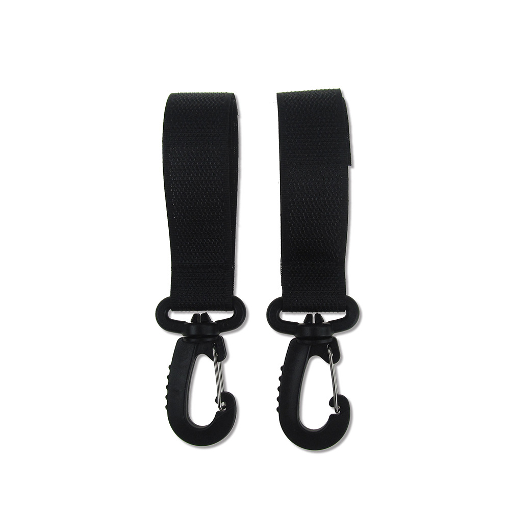 Universal Hook of Baby Stroller Mummy Bag Accessories 360 Degrees Big Hook Umbrella Car Hook &amp; Loop Hook 2 PCs