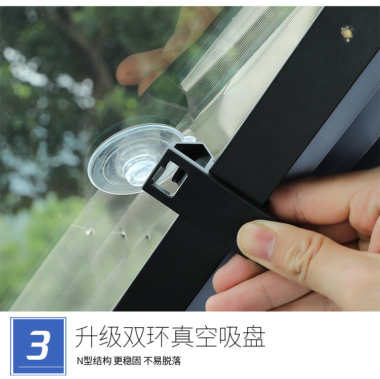 Car sun shield front block sun protection insulation car sun shade curtain automatic expansion sun shade shade Car sun shield front block sun protection insulation car sun shade curtain automatic expansion sun shade shade
