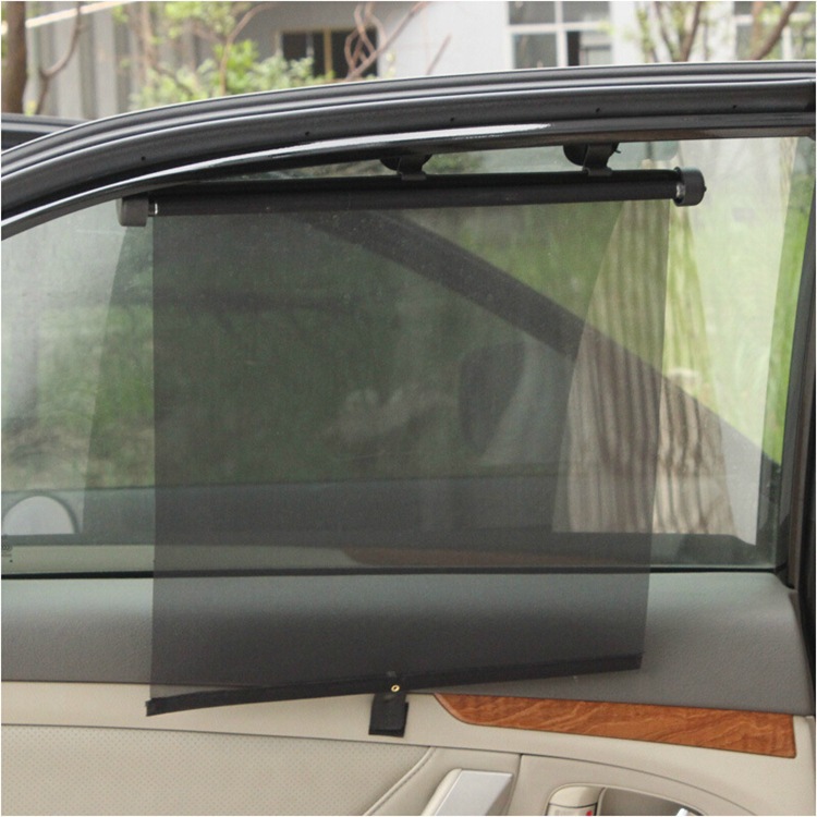 Double pole sun shade for car sun shade 40*45CM