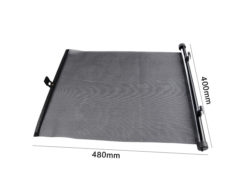 Double pole sun shade for car sun shade 40*45CM
