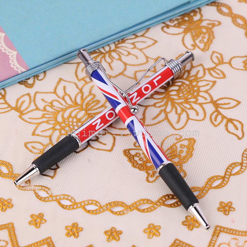 Production of union jack union jack ball point pen press 1.0 tips in foreign trade