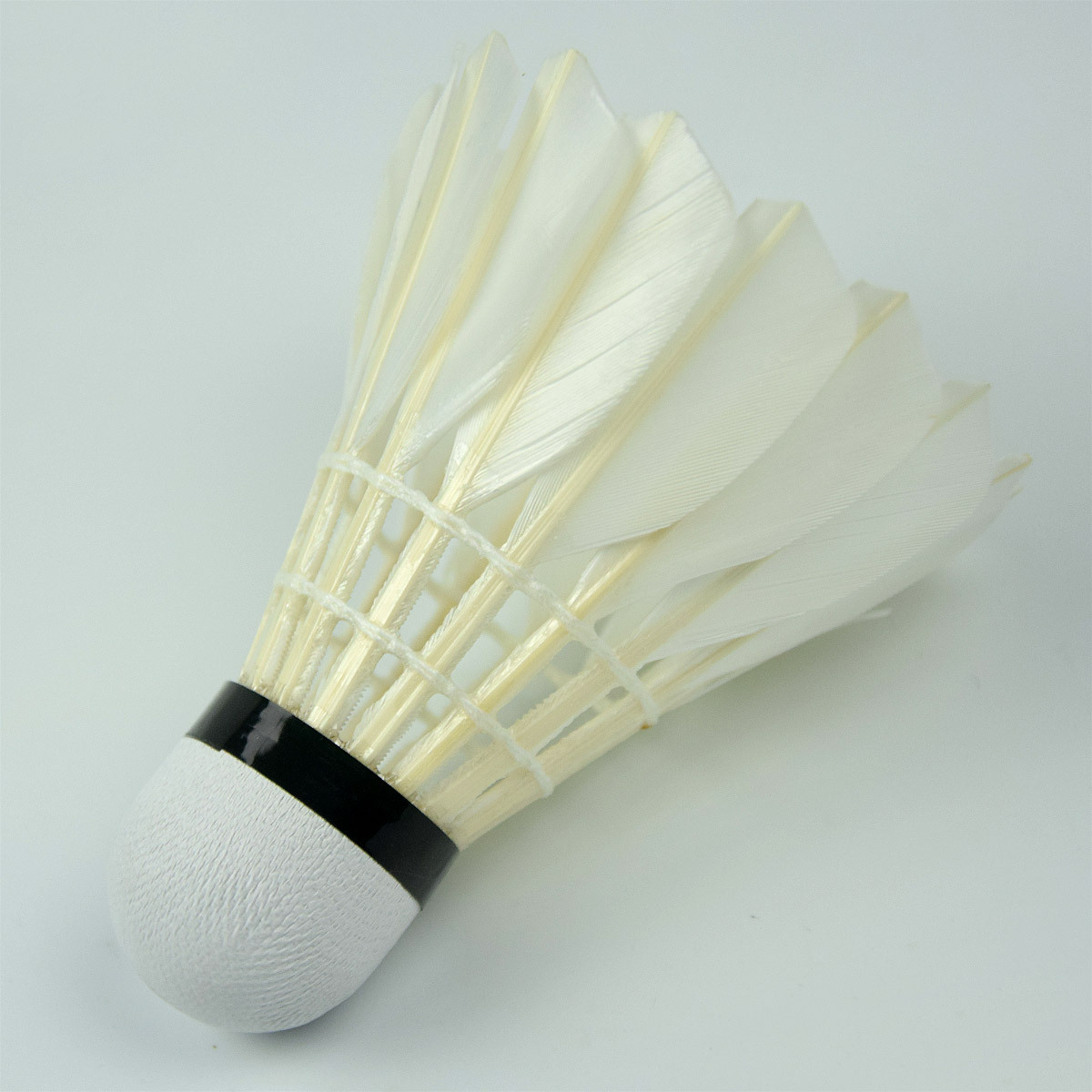 Badminton 12-Piece Durable King Training Ball Durable Outdoor Indoor Goose Feather Thick Pen Game-Specific