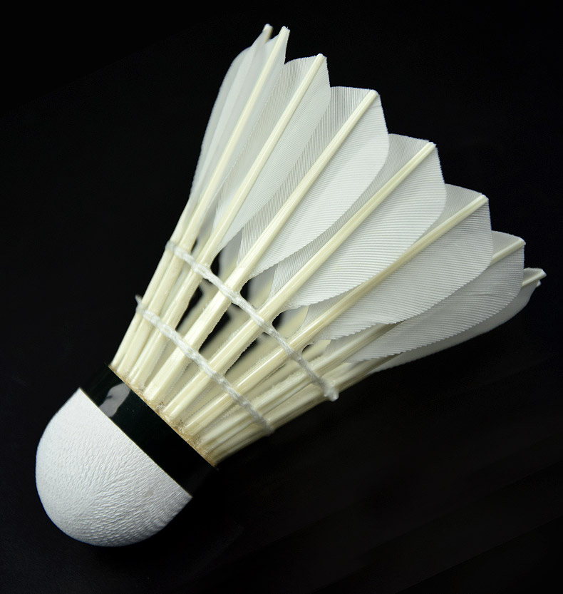 Badminton 12-Piece Durable King Training Ball Durable Outdoor Indoor Goose Feather Thick Pen Game-Specific Badminton 12-Piece Durable King Training Ball Durable Outdoor Indoor Goose Feather Thick Pen Game-Specific