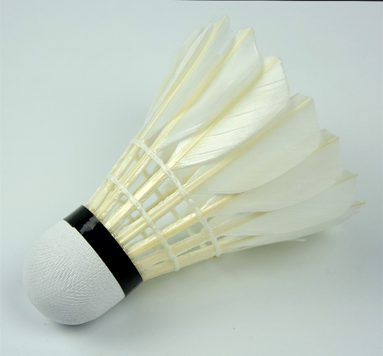 Badminton 12-Piece Durable King Training Ball Durable Outdoor Indoor Goose Feather Thick Pen Game-Specific Badminton 12-Piece Durable King Training Ball Durable Outdoor Indoor Goose Feather Thick Pen Game-Specific