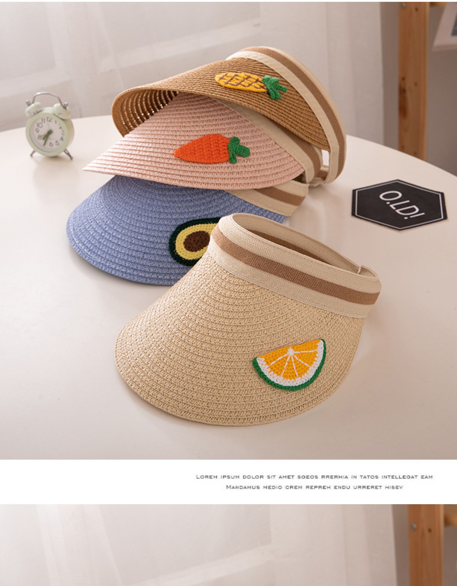 Children's Topless Hat Summer Outdoor Sun Protection Sun Shade Baby Straw Hat Korean Girls Summer Sun Hat Boy's Hat Tide Children's Topless Hat Summer Outdoor Sun Protection Sun Shade Baby Straw Hat Korean Girls Summer Sun Hat Boy's Hat Tide