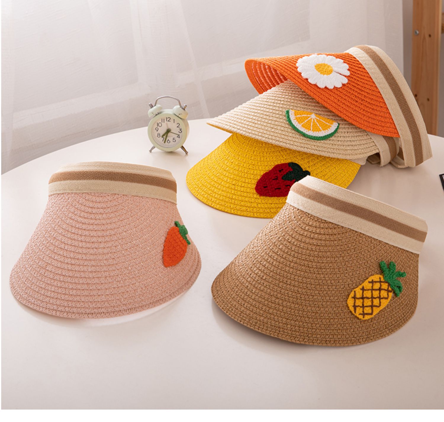 Children's Topless Hat Summer Outdoor Sun Protection Sun Shade Baby Straw Hat Korean Girls Summer Sun Hat Boy's Hat Tide Children's Topless Hat Summer Outdoor Sun Protection Sun Shade Baby Straw Hat Korean Girls Summer Sun Hat Boy's Hat Tide
