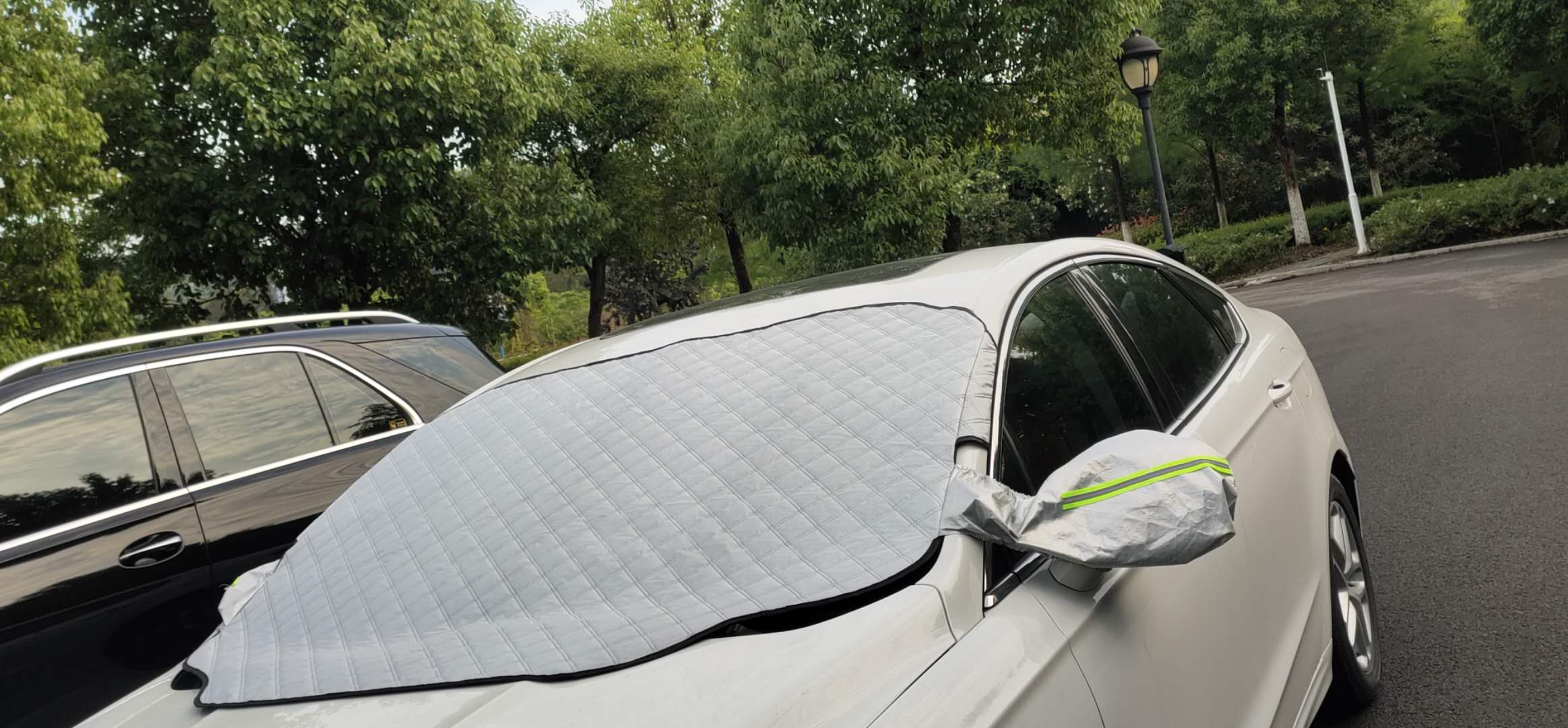 Car Snow Cover Car Windshield Glass Cover Automotive Sun Louver Car Sun Shade Winter Supplies