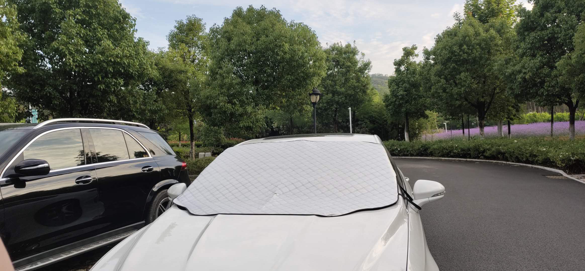 Car Snow Cover Car Windshield Glass Cover Automotive Sun Louver Car Sun Shade Winter Supplies
