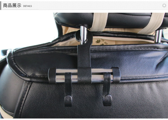 Short aluminum alloy rod hook car hook color box HK-302