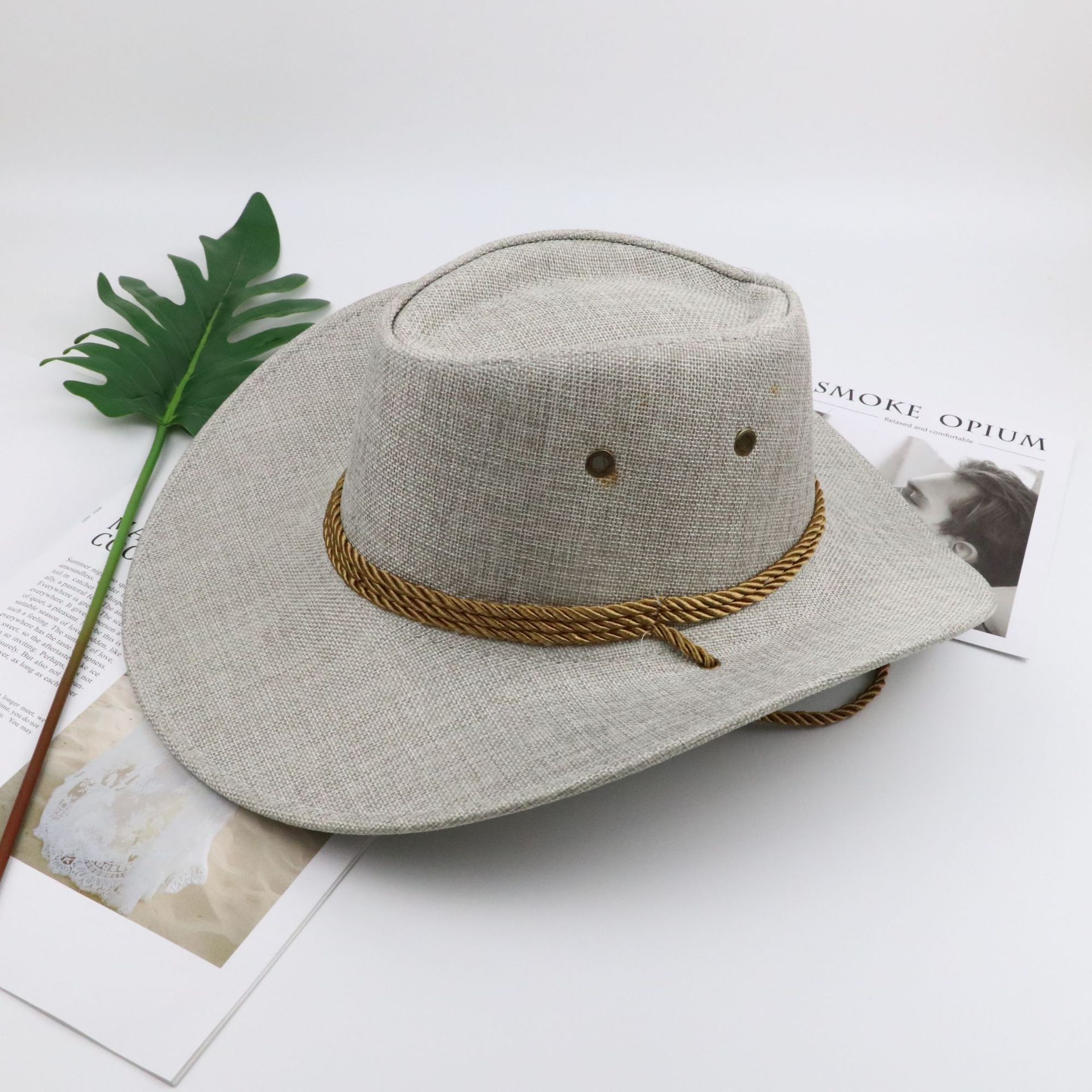 Cross-Border Hot Selling Cowboy Hat Western Europe and America Cowboy Hat Adult Knight's Cap Sun Shade Cool Straw Hat Tourist Area Cross-Border Hot Selling Cowboy Hat Western Europe and America Cowboy Hat Adult Knight's Cap Sun Shade Cool Straw Hat Tourist Area
