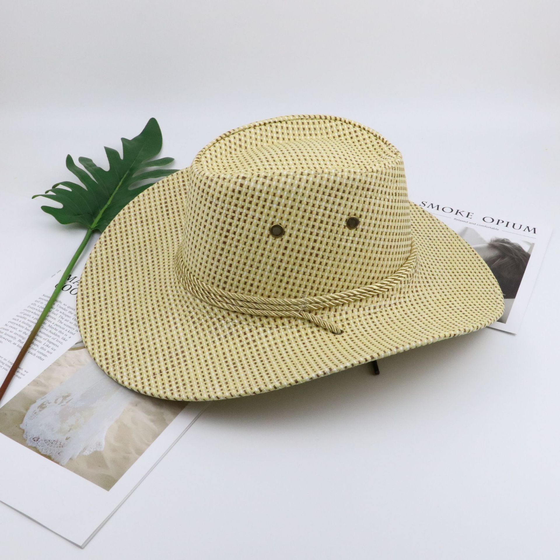 Cross-Border Hot Selling Cowboy Hat Western Europe and America Cowboy Hat Adult Knight's Cap Sun Shade Cool Straw Hat Tourist Area Cross-Border Hot Selling Cowboy Hat Western Europe and America Cowboy Hat Adult Knight's Cap Sun Shade Cool Straw Hat Tourist Area