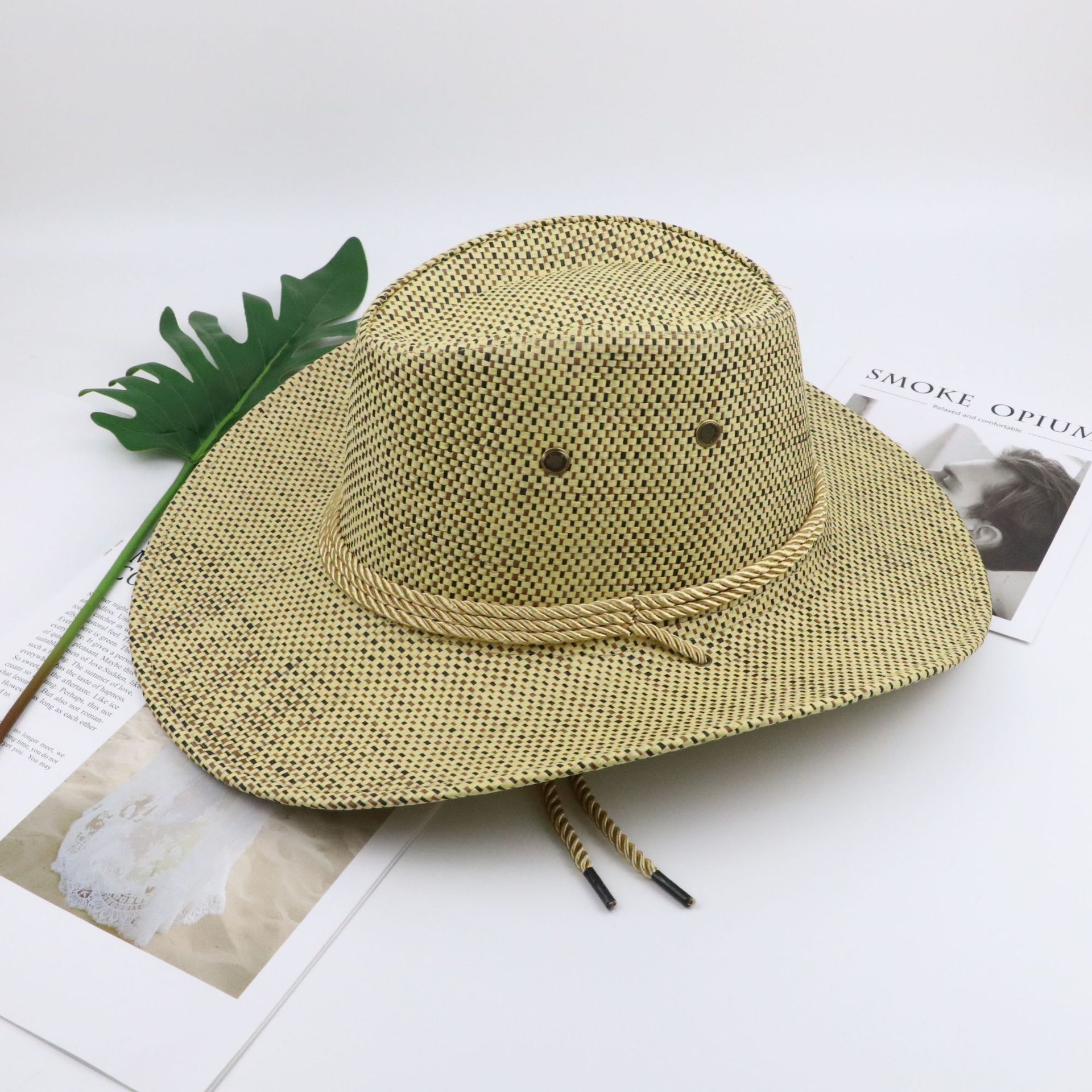 Cross-Border Hot Selling Cowboy Hat Western Europe and America Cowboy Hat Adult Knight's Cap Sun Shade Cool Straw Hat Tourist Area Cross-Border Hot Selling Cowboy Hat Western Europe and America Cowboy Hat Adult Knight's Cap Sun Shade Cool Straw Hat Tourist Area