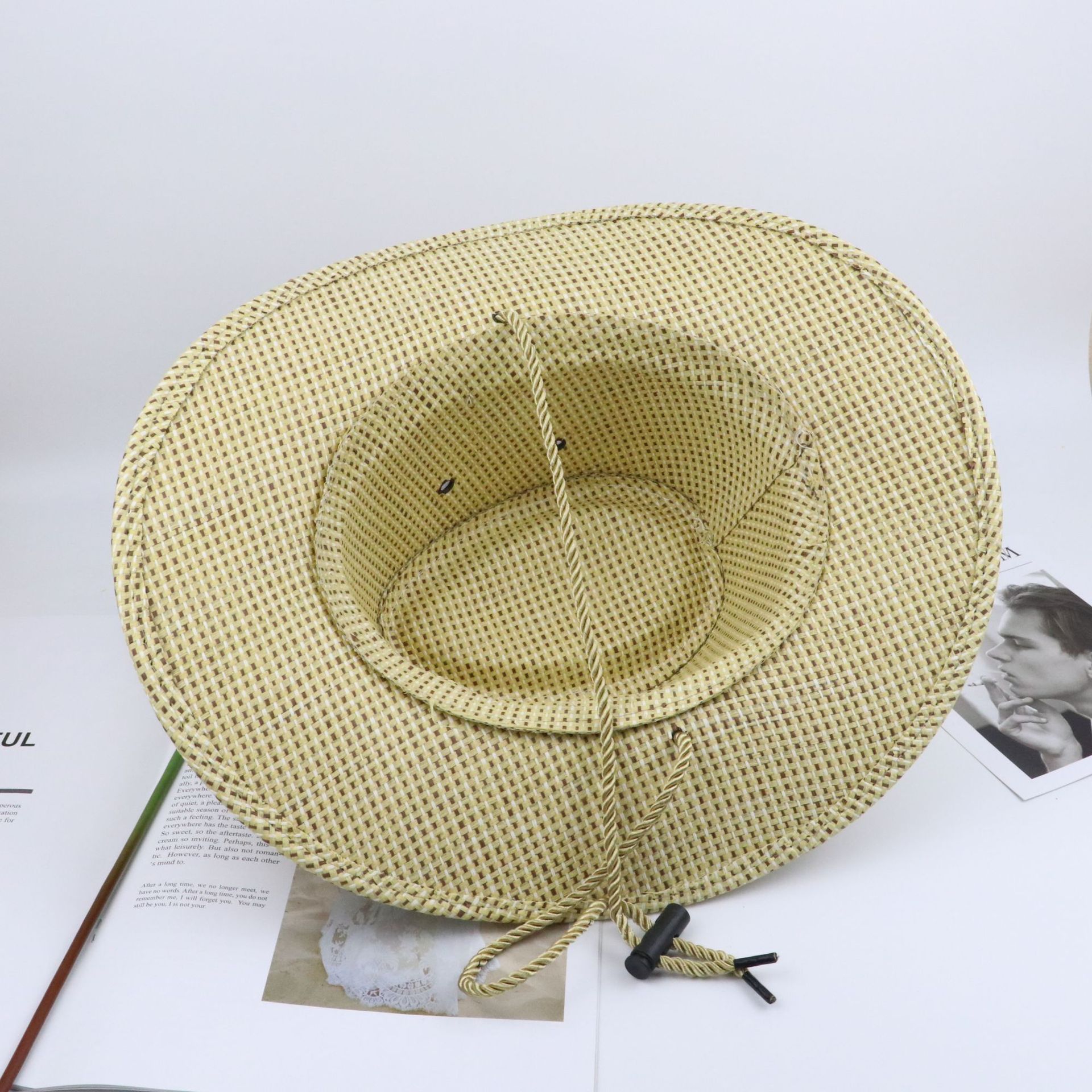 Cross-Border Hot Selling Cowboy Hat Western Europe and America Cowboy Hat Adult Knight's Cap Sun Shade Cool Straw Hat Tourist Area Cross-Border Hot Selling Cowboy Hat Western Europe and America Cowboy Hat Adult Knight's Cap Sun Shade Cool Straw Hat Tourist Area