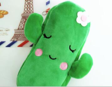 Express plush cartoon pencil pencil bag animal children stationery bag creative gift fruit pen bag