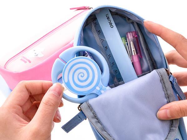 Boys and girls pen bag cute pen bag large capacity pencil bag pencil bag pencil box cartoon pen bag