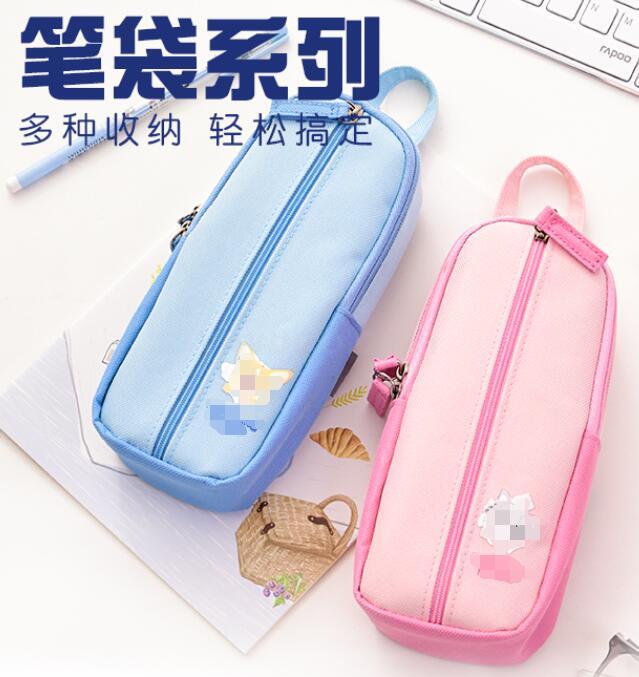 Boys and girls pen bag cute pen bag large capacity pencil bag pencil bag pencil box cartoon pen bag