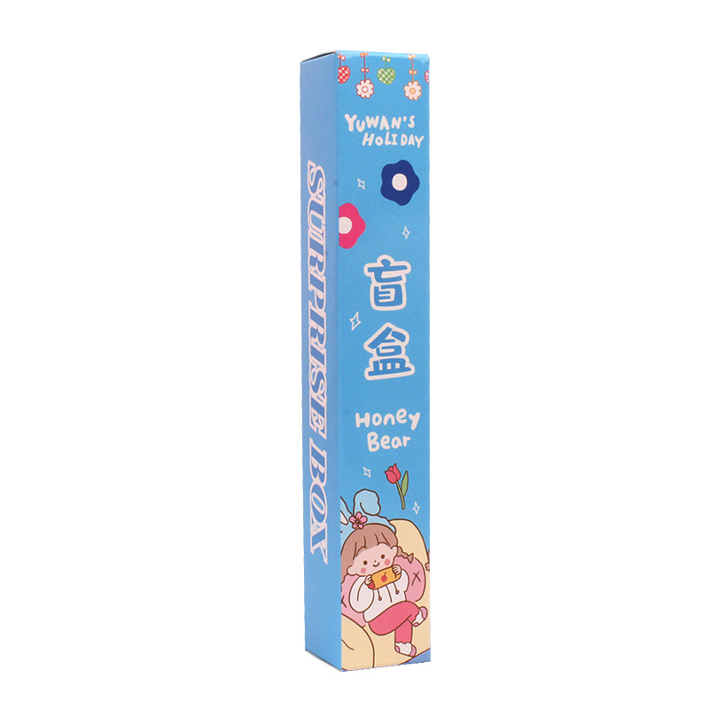 Internet Celebrity Stationery Blind Box Gel Pen Cartoon DIY Sticker Lucky Gift Box Student Prize Surprise Box