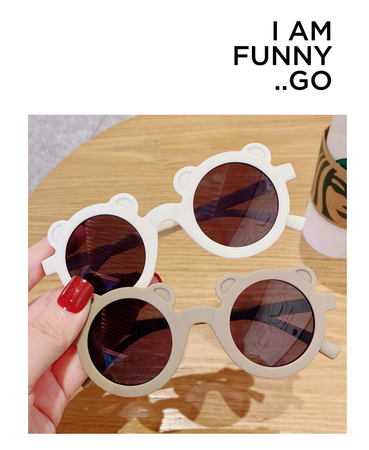 New Sun Shade Vintage round Frame Kid's Eyewear Street Shot Korean Sunglasses Frosted Frame Boys and Girls Sunglasses Wholesale New Sun Shade Vintage round Frame Kid's Eyewear Street Shot Korean Sunglasses Frosted Frame Boys and Girls Sunglasses Wholesale