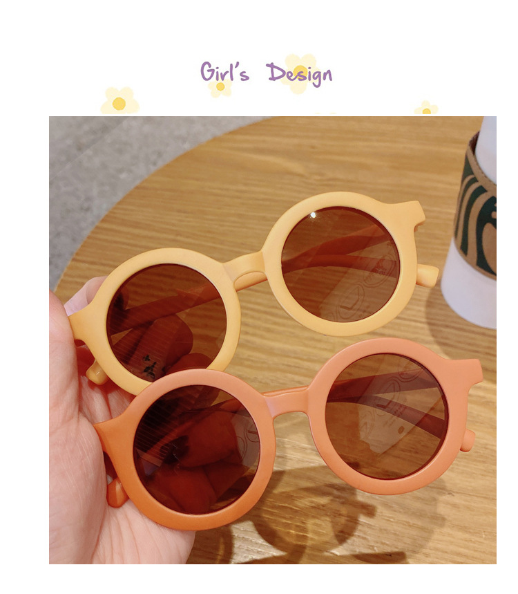 New Sun Shade Vintage round Frame Kid's Eyewear Street Shot Korean Sunglasses Frosted Frame Boys and Girls Sunglasses Wholesale New Sun Shade Vintage round Frame Kid's Eyewear Street Shot Korean Sunglasses Frosted Frame Boys and Girls Sunglasses Wholesale