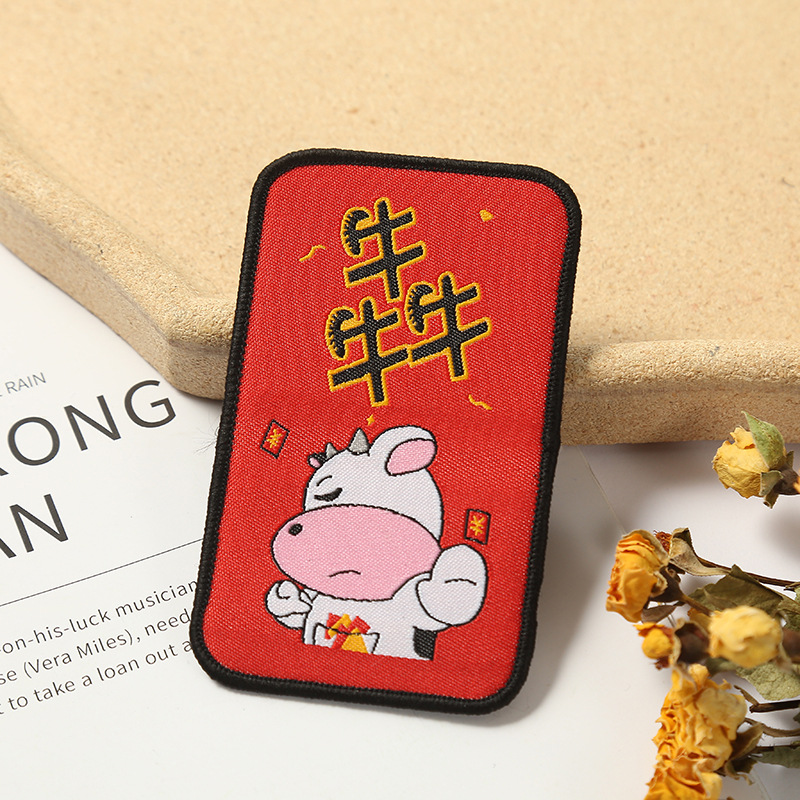 Factory Text Fashion Bang Sticker New Year Amass Fortunes Cartoon Cute Girl Cropped Hair Fastener Niu Nian Face Washing Post Factory Text Fashion Bang Sticker New Year Amass Fortunes Cartoon Cute Girl Cropped Hair Fastener Niu Nian Face Washing Post