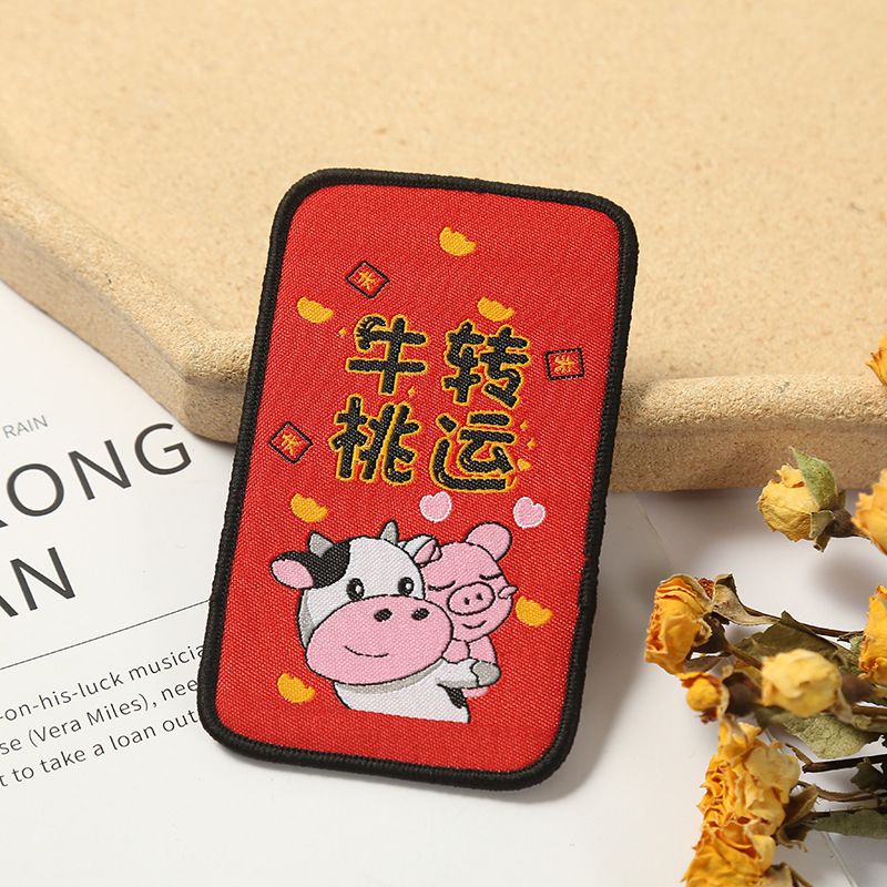 Factory Text Fashion Bang Sticker New Year Amass Fortunes Cartoon Cute Girl Cropped Hair Fastener Niu Nian Face Washing Post Factory Text Fashion Bang Sticker New Year Amass Fortunes Cartoon Cute Girl Cropped Hair Fastener Niu Nian Face Washing Post