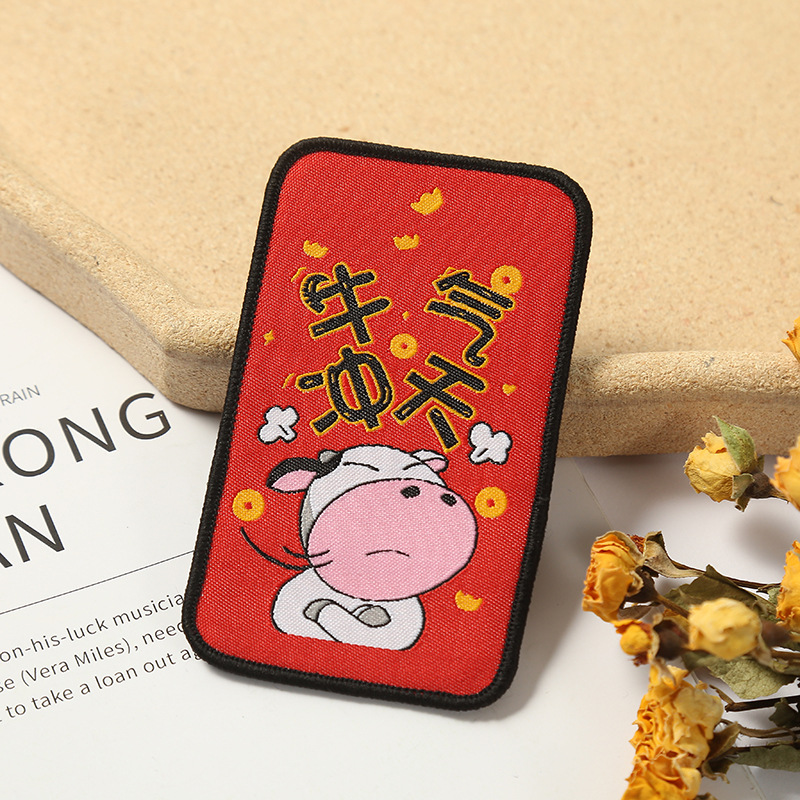 Factory Text Fashion Bang Sticker New Year Amass Fortunes Cartoon Cute Girl Cropped Hair Fastener Niu Nian Face Washing Post Factory Text Fashion Bang Sticker New Year Amass Fortunes Cartoon Cute Girl Cropped Hair Fastener Niu Nian Face Washing Post