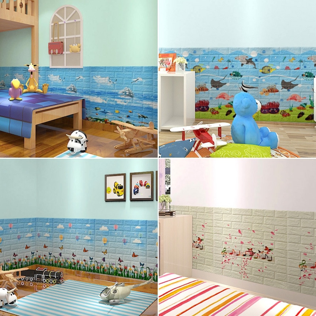 Yuming Self-Adhesive Cartoon Stickers 3D Stereo Foam Wall Sticker Warm Children's Room Wallpaper Kindergarten Bedroom Wallpaper Yuming Self-Adhesive Cartoon Stickers 3D Stereo Foam Wall Sticker Warm Children's Room Wallpaper Kindergarten Bedroom Wallpaper