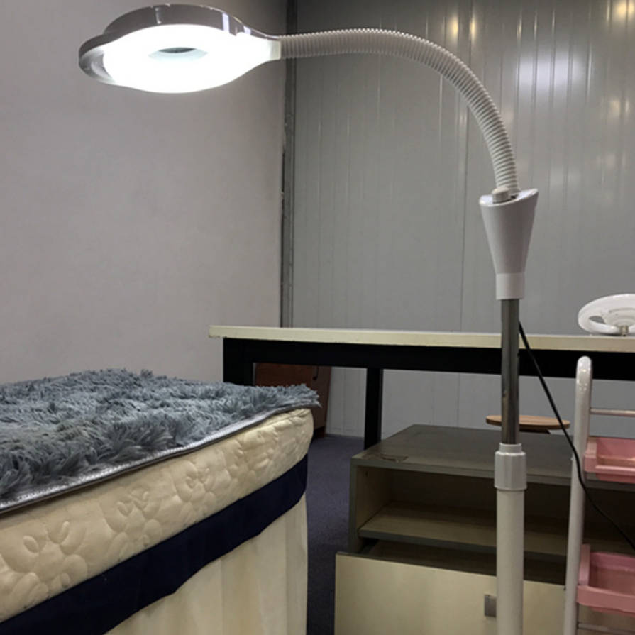 LED cold light beauty magnifying glass no double shadow tattoo lamp pulley tattoo lamp imminent hair lamp