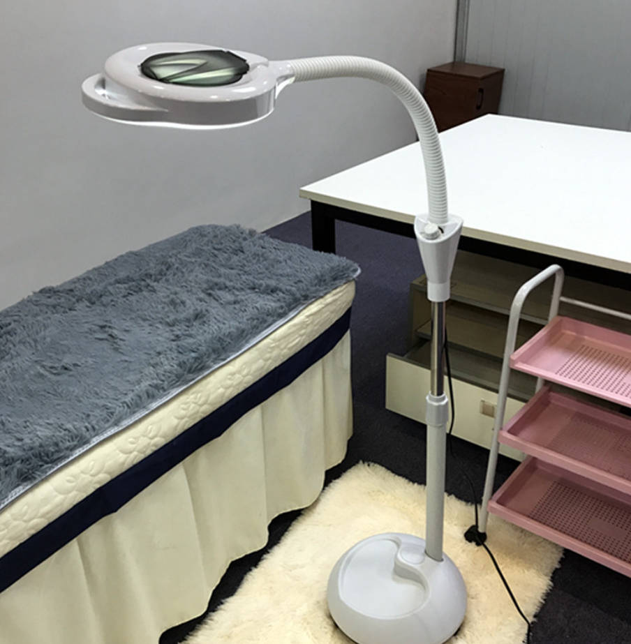 LED cold light beauty magnifying glass no double shadow tattoo lamp pulley tattoo lamp imminent hair lamp