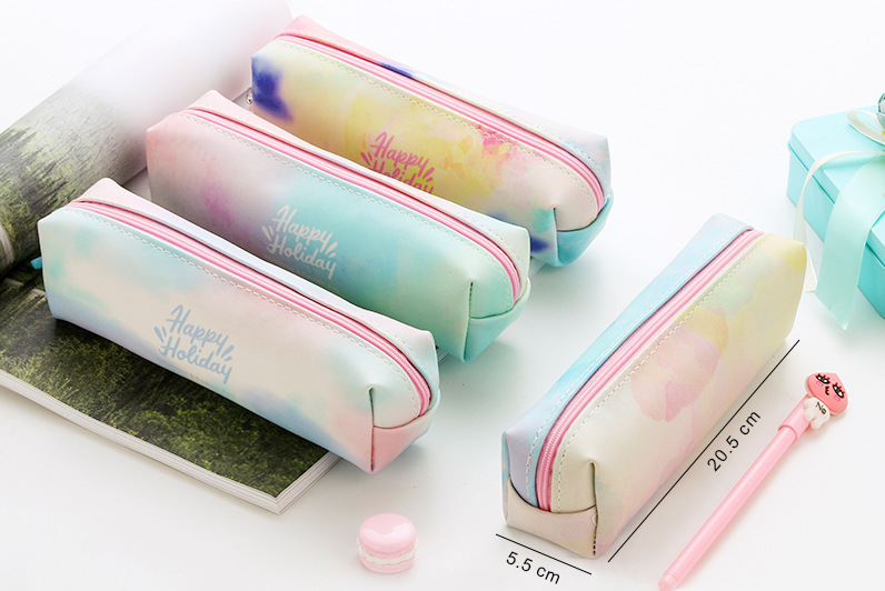 Pencil bag stationery bag PU pen bag unicorn pen bag pendant pen bag cosmetic bag Pencil bag stationery bag PU pen bag unicorn pen bag pendant pen bag cosmetic bag