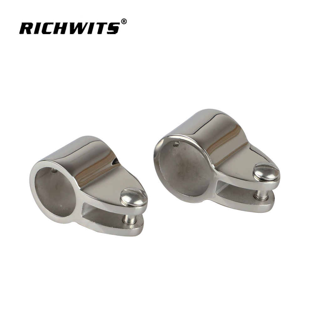 316 Material Mirror Polished Stainless Steel Slide Bushing Yacht Sun Shade Hardware Marine Hardware