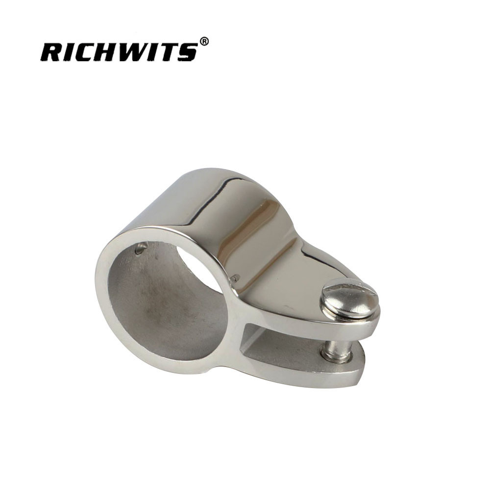 316 Material Mirror Polished Stainless Steel Slide Bushing Yacht Sun Shade Hardware Marine Hardware