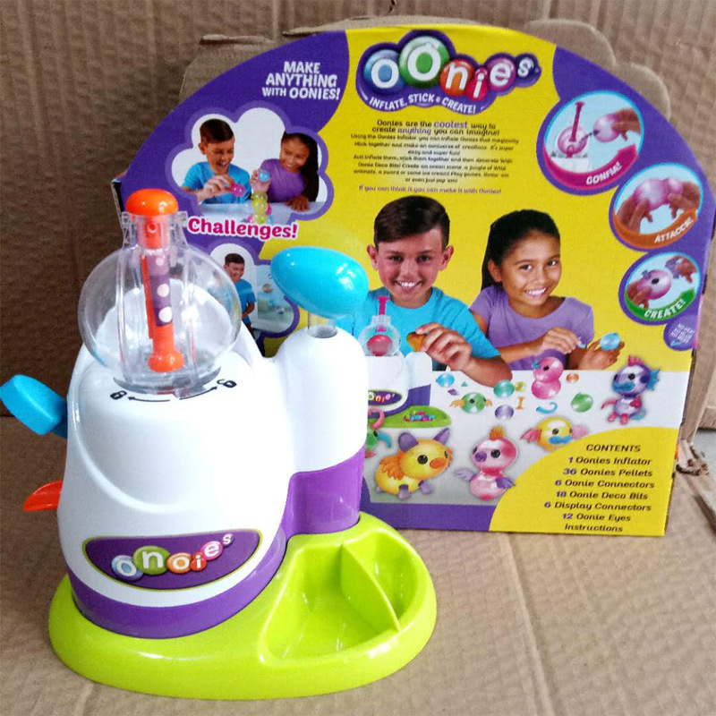 Bobo Sticky Toy Handmade DIY Balloon Magic Inflator Bubble Sticky Ball Sticky Toy