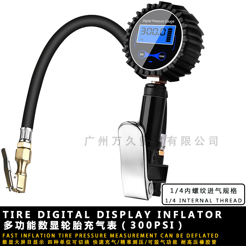 Display Inflating Meter High Precision Tire Inflating Meter Digital Display Tire Inflator Pressure Gauge Inflating Meter Display Inflating Meter High Precision Tire Inflating Meter Digital Display Tire Inflator Pressure Gauge Inflating Meter