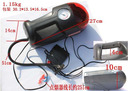 Round head motor car inflatable pump air pump 12V car power tyre inflator with light