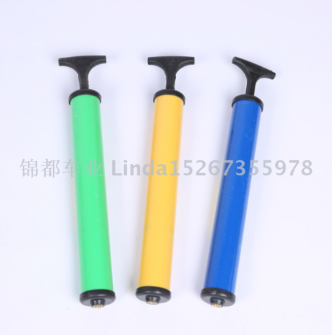 Manufacturers wholesale hand gas cylinder balloon toys inflatable plastic inflator
