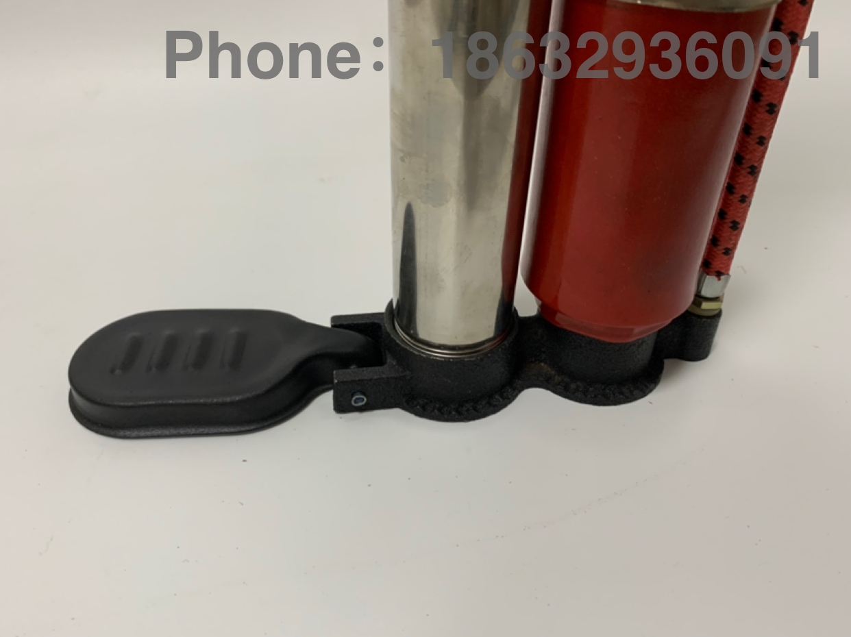 The old stainless steel high pressure pump Bicycle car inflator pump motorbike mountain bike pump